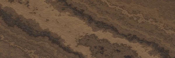 Brown soil layer background. Weathered sediment strata.
