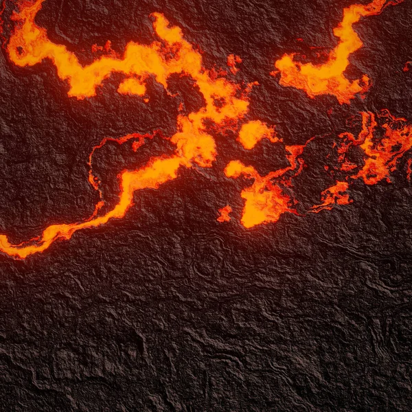 Абстрактный Вулканический Фон Лавы Растворенный Камень — стоковое фото