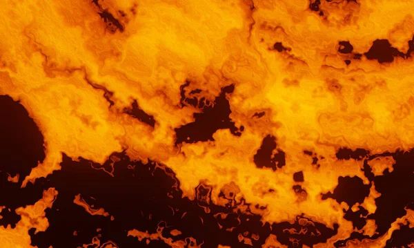 Gerenderte Abstrakte Lava Hintergrund Vulkanisches Magma — Stockfoto