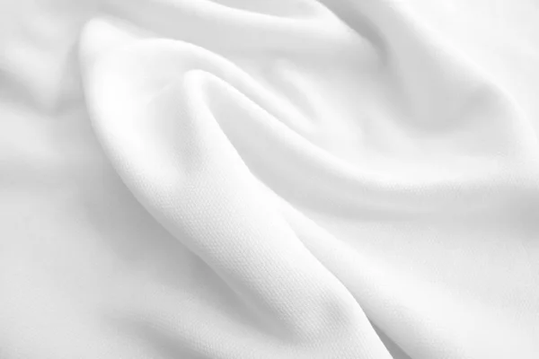 Textura Tecido Branco Pano Fundo — Fotografia de Stock