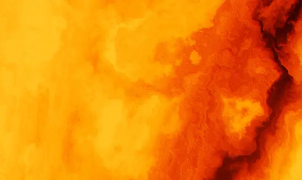 Рендеринг Абстрактного Фона Лавы Вулканическая Магма — стоковое фото