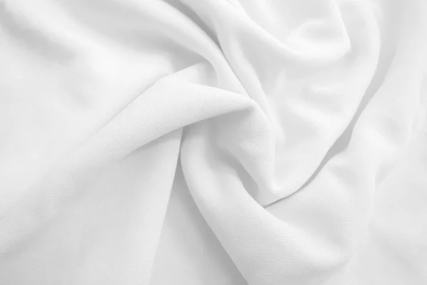 Белая Ткань Текстуры Фон Ткани Лицензионные Стоковые Изображения