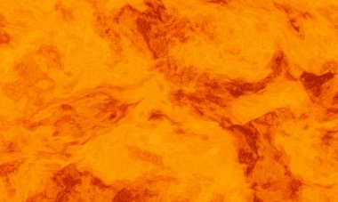 Soyut volkanik lav arkaplanı. Erimiş kaya çizimi.