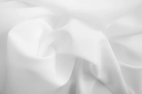 Latar Belakang Pakaian Bergelombang Putih Abstrak — Stok Foto
