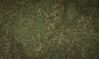 Soyut yeşil yıpranmış beton duvar arkaplanı.