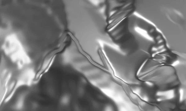 Визуализация Абстрактного Металлического Фона — стоковое фото