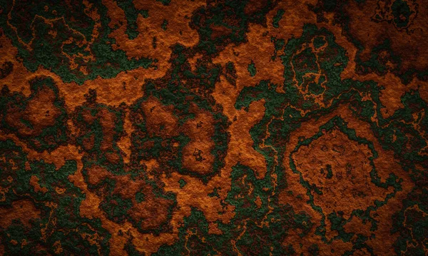 Fondo Marrón Oxidado Textura Metálica Antigua — Foto de Stock