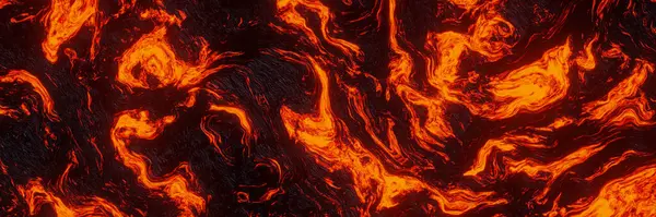 Абстрактный Вулканический Фон Лавы Растворенный Камень Лицензионные Стоковые Фото