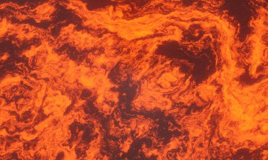 Soyut volkanik lav arkaplanı. Erimiş kaya.