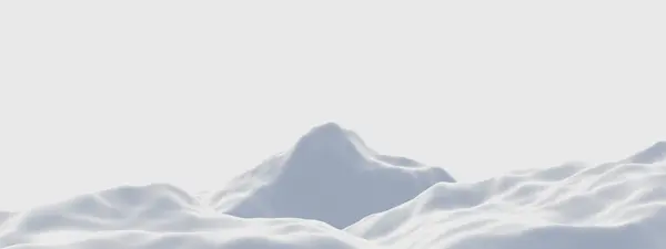 Крижана Гора Біла Низькопольова Місцевість — стокове фото