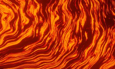 Soyut alev. Resmedilmiş arkaplanı ateşle.