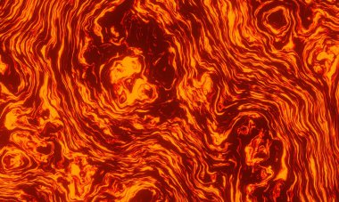 Soyut alev. Resmedilmiş arkaplanı ateşle.