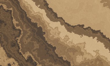 Abstract soil and rock background. Brown weathered layered rock clipart