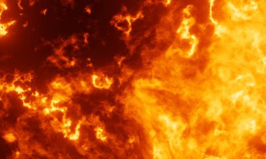 Yangın söndürme arka planı. Soyut alev