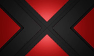 siyah ve kırmızı geometrik arkaplan