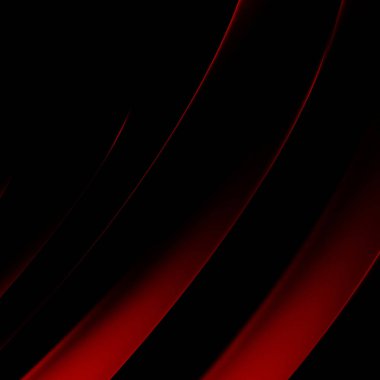 Soyut siyah ve kırmızı dalga arkaplanı