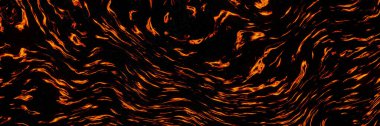 Soyut ateş arkaplanı. Enerjik alev dalgası