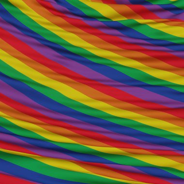 Soyut dalgalı gökkuşağı renkleri. LGBTQ arkaplanı