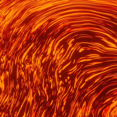 Soyut alev. Resmedilmiş arkaplanı ateşle