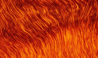 Soyut alev. Resmedilmiş arkaplanı ateşle