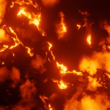 Soyut alev. Ateş yakma arkaplanı