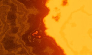 Soyut volkanik lav arkaplanı. Erimiş kaya yüzeyi