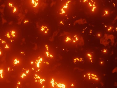 Soyut alev. Ateş yakma arkaplanı