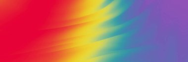 Soyut eğimli dalgalı gökkuşağı renk arkaplanı