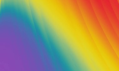 Soyut eğimli dalgalı gökkuşağı renk arkaplanı