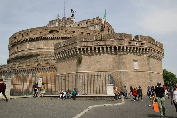 Rzym Włochy Piękne Europejskie Miasto Jest Wiele Rzeczy Zobaczenia Zrobienia — Zdjęcie stockowe