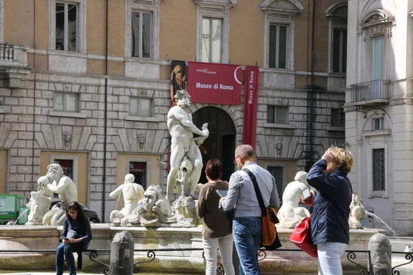 Die Sehenswürdigkeiten Von Rom Italien Sind Reizvoll Gibt Viel Sehen — Stockfoto