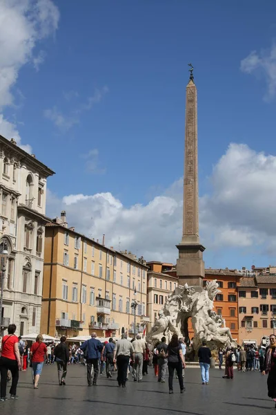 Die Sehenswürdigkeiten Von Rom Italien Sind Reizvoll Gibt Viel Sehen — Stockfoto