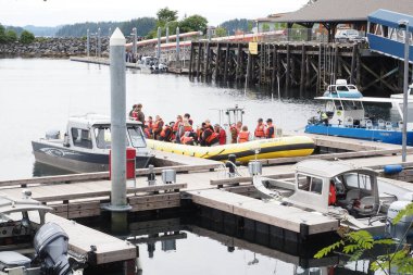 Alaska 'nın Ketchikan liman şehrinde kum görmek için çok şey var. Tatil için harika bir yer..
