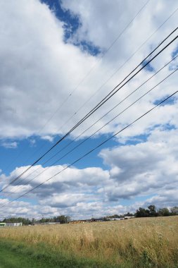 Graeme Park 'ta bir sonbahar öğleden sonrası, Horsham, PA. Sonbahar sezonu parkın her yerinde..