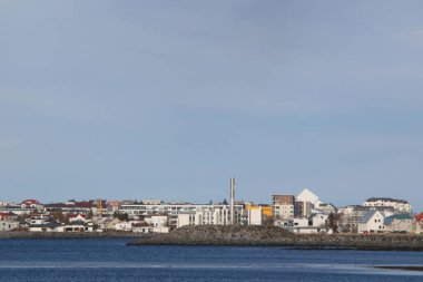 Mart 2018 'de Reykjavik İzlanda' yı gezmek ve gezmek., 