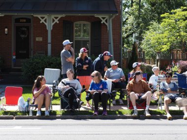 Bu Doylestown Anma Günü Geçidi, 150 yıldan uzun süredir ABD 'deki en eski geçit töreni..