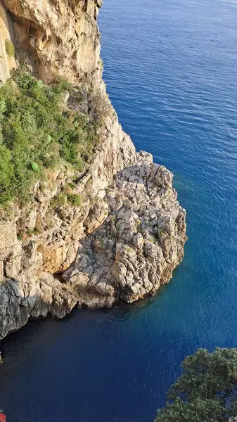 Amalfi Sahili 'nin güzel manzarası