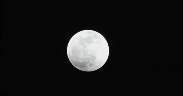 Crystal Clear Sharp Shot Moon Images Cinématographiques — Video
