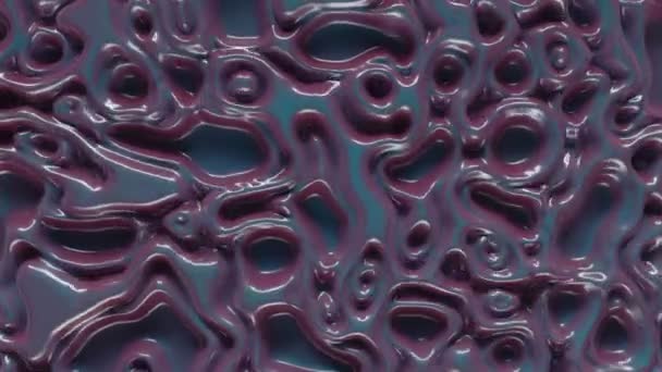 Abstract Paint Swirls Animación Cgi — Vídeos de Stock
