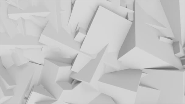 Abstraktní Rotující Kostky Seamless Loop — Stock video