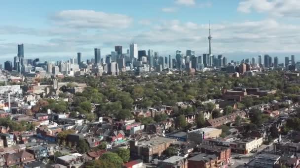 Légierő Felvette Torontói Környéket Filmforgatás — Stock videók