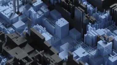 4K Soyut Teknoloji Geçmişi. Kusursuz döngü