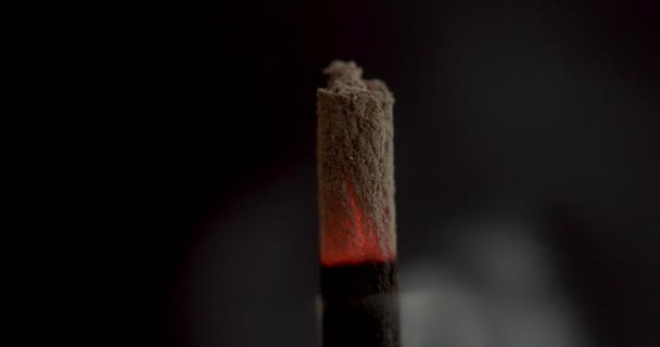 매크로 Incense Burning 카메라에 Raw — 비디오