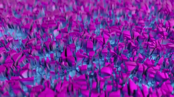 Abstrakte Fremde Textur Cgi Animation Nahtlose Schleife — Stockvideo