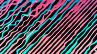 Bir ağ üzerinde soyut veri akışı. Kusursuz döngü.