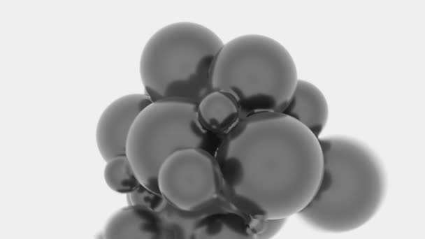 Abstrait Ballon Ballon Animation Cgi — Video