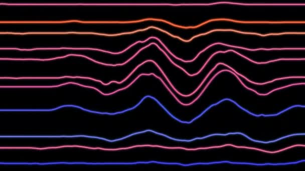 Abstract Lines Animation — Stock Video