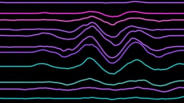 Abstract Lines Animation — Stock Video