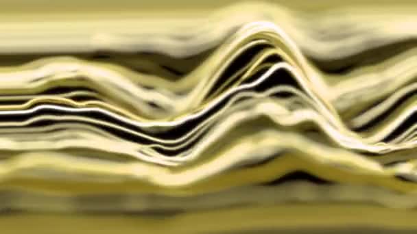 4K波型抽象线 无缝圈 — 图库视频影像