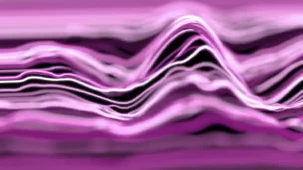 4K波型抽象线 无缝圈 — 图库视频影像